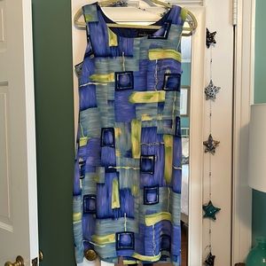 John Roberts sheath dress runs small Size 12